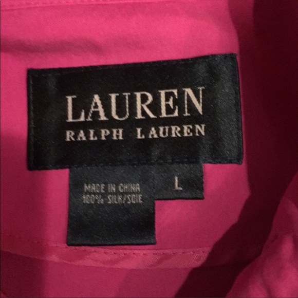 Pink Silk Ralph Lauren jacket - Picture 4 of 5